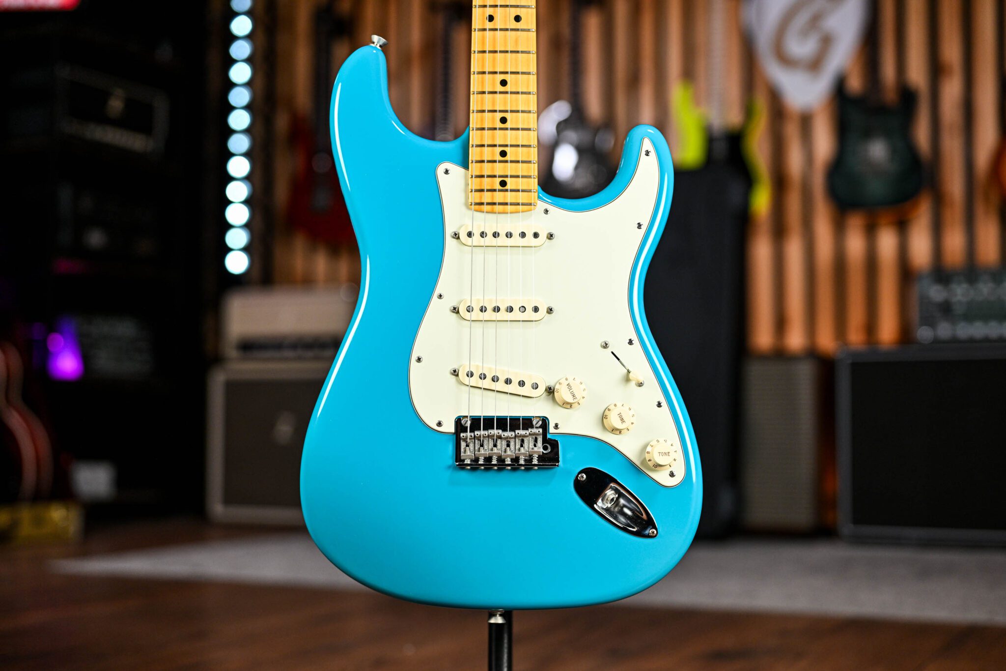 Fender American Professional II Stratocaster in Miami Blue