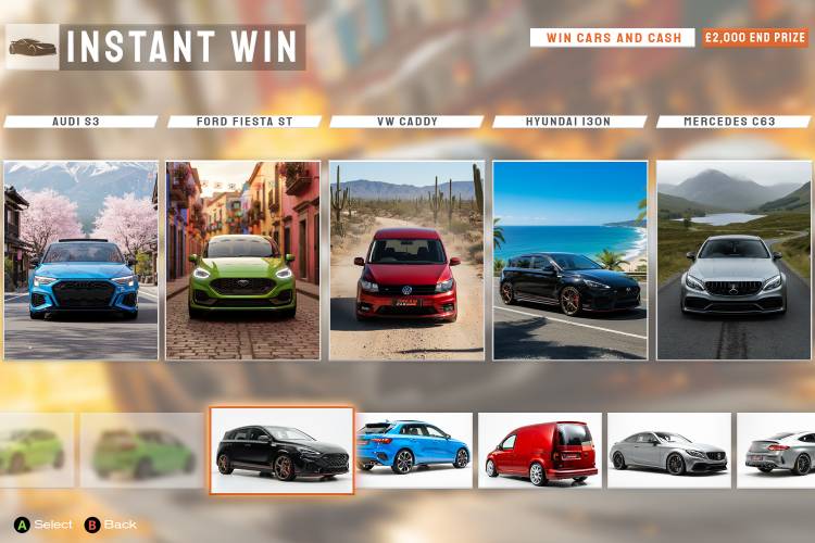 Fast Track Fortune Instant Win - £280,000 Prize Pot - 31,000 Instant Prizes