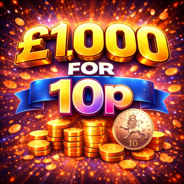 £1,000 for 10p 10.04.26