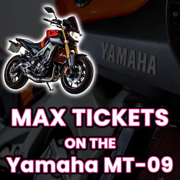 Win Max Tickets on The Yamaha MT-09