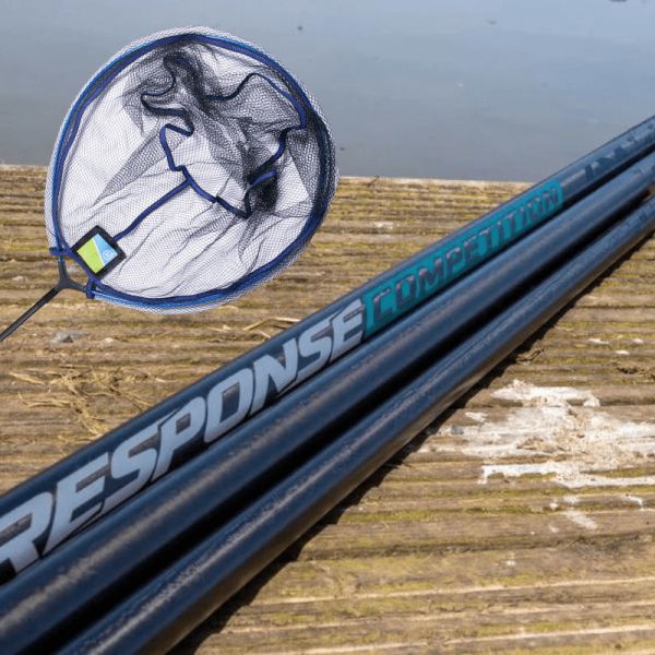 Preston Response Competition 4m Handle and Preston Free Flow Landing Net 16″