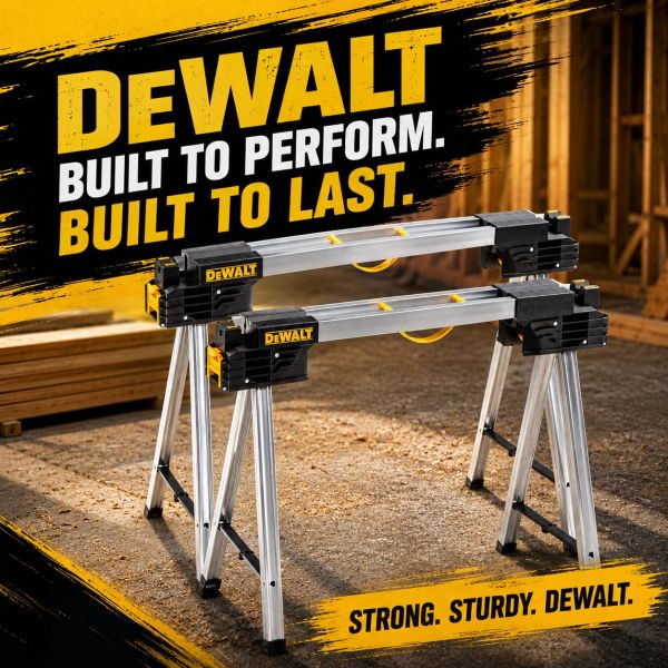 Auto Draw – Dewalt Folding Saw Horses