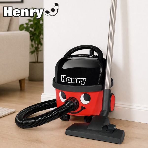 Henry Bagged Corded Cylinder Vacuum Cleaner – Red