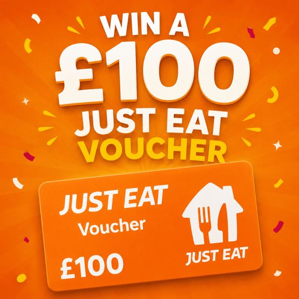 WIN £100 JUST EAT VOUCHER FOR 1P,  🟢 OUTSTANDING VALUE 1.3x