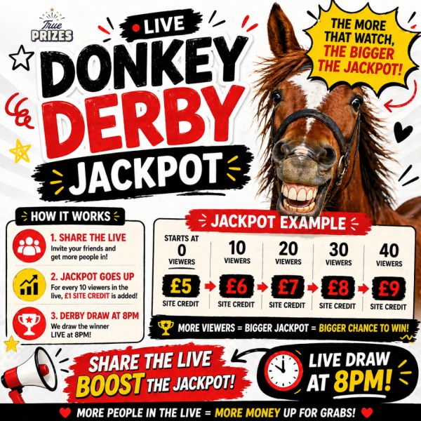 Live Donkey Derby Jackpot
