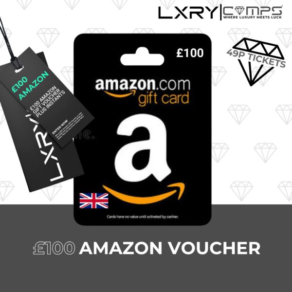 £100 Amazon Gift Voucher – Spend It Your Way + Instant Wins