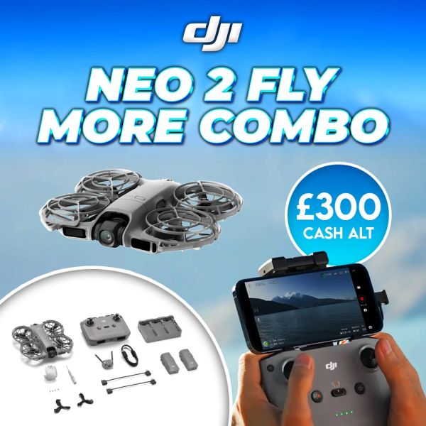 DJI Neo 2 Fly More Combo (Follow Me Drone) Or £300 Cash