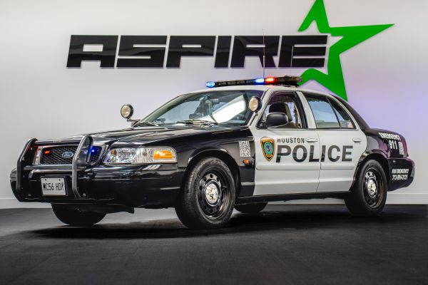 2006 Ford Crown Victoria Police Interceptor - Authentic Houston Police Car - 24th April