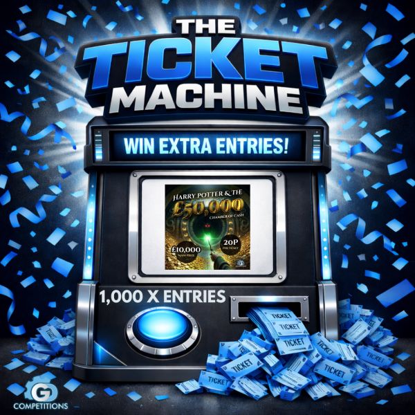 MINI DRAW – 1,000 X ENTRIES INTO HARRY POTTER