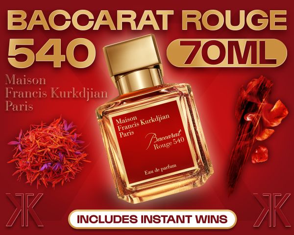 MAISON FRANCIS KURKDJIAN BACCARAT ROUGE 540!