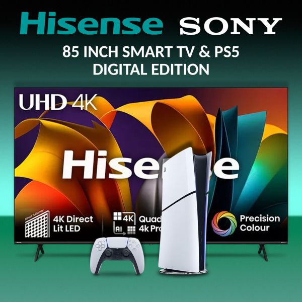 Hisense 85″ Smart 4K Ultra HD HDR LED TV & PS5 Digital Edition #3