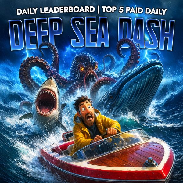 £20K Deep Sea Dash Leaderboard | Top 5 Paid Daily!
