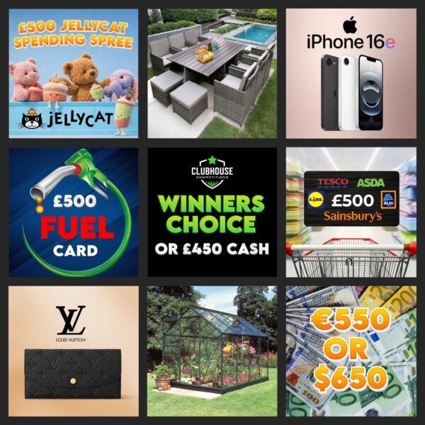 Winners Choice OR £450 Cash