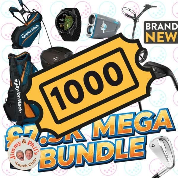 WIN 1000 TICKETS INTO TAYLORMADE 7.5K MEGA BUNDLE #39