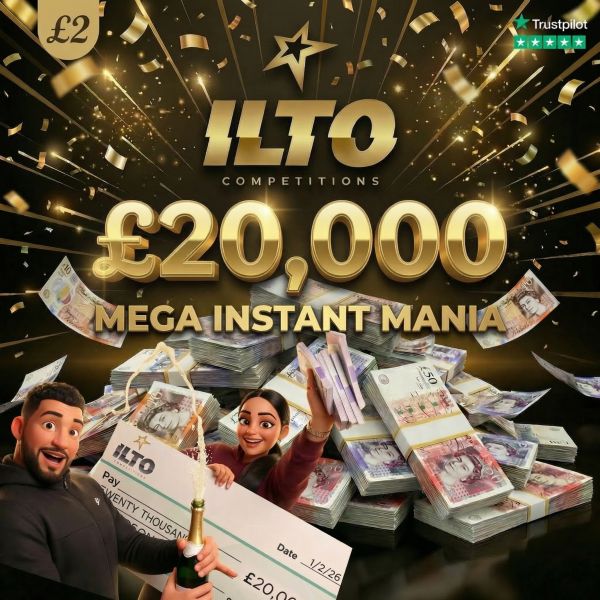 ⚡ Mega Instant Mania – £20,000 Instant Wins, Big Cash Prizes! ⚡