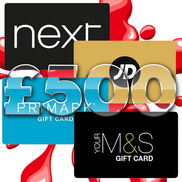 £500 NEXT OR M&S OR JD OR PRIMARK GIFT CARD!