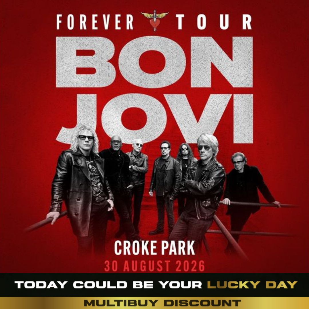 2 Premium Tickets to Bon Jovi in Dublin