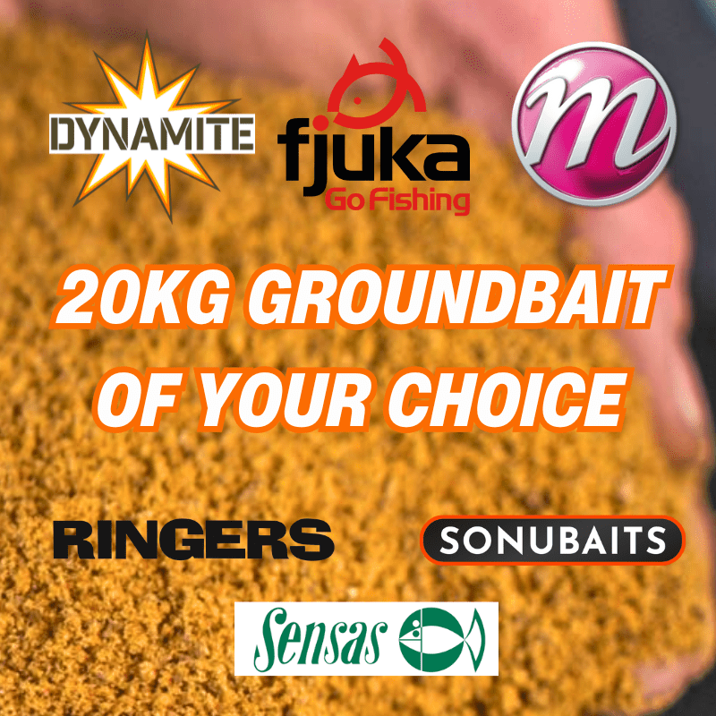 20kg Groundbait of your Choice – AUTO DRAW