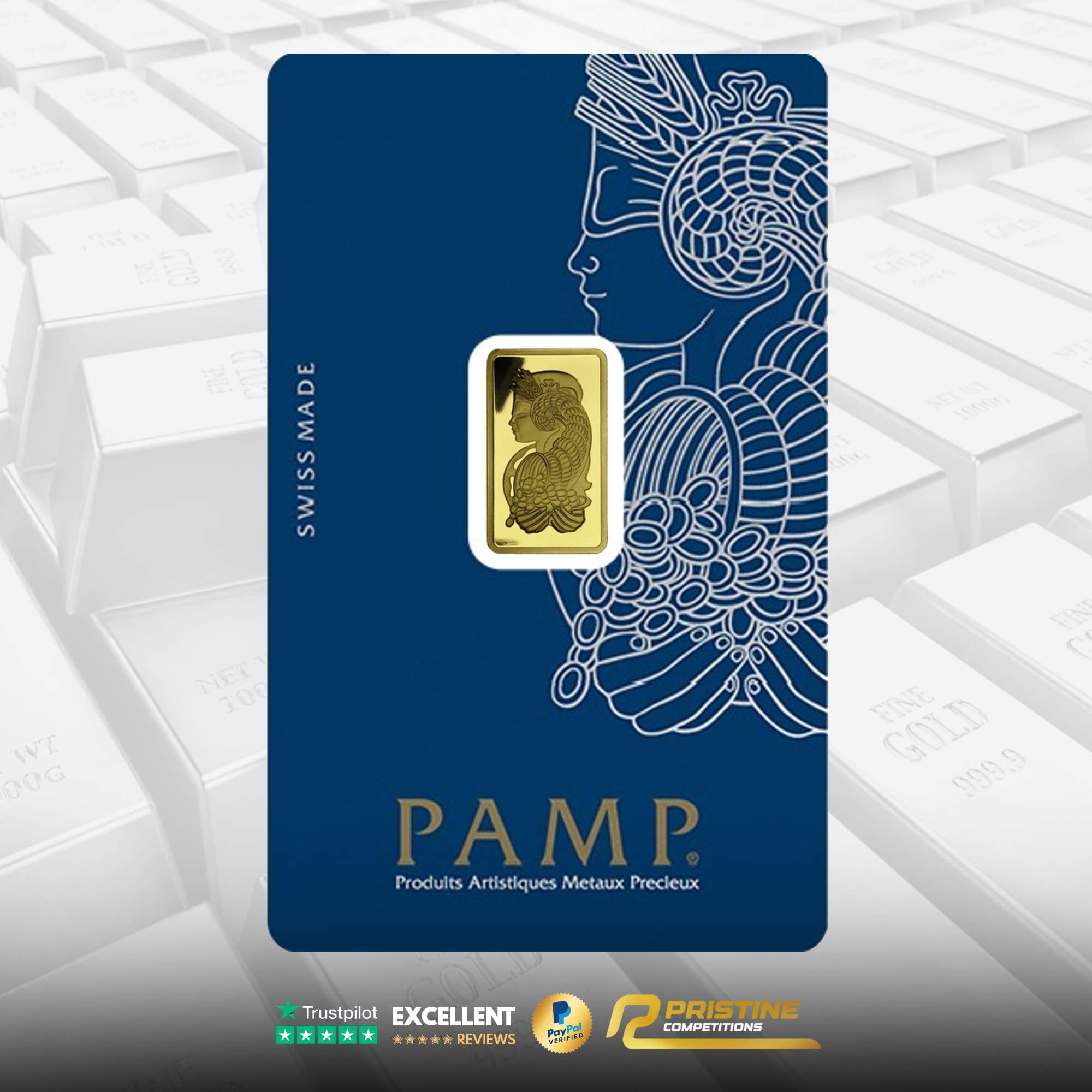 2.5 Gram Gold Bar #22