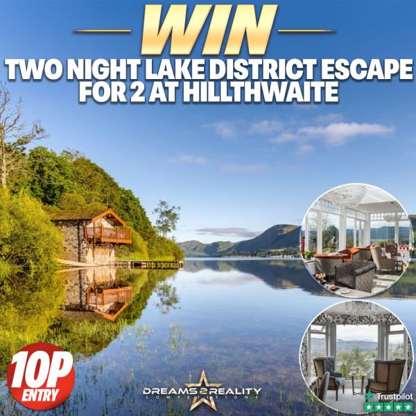 Two Night Lake District Escape for Two at Hillthwaite