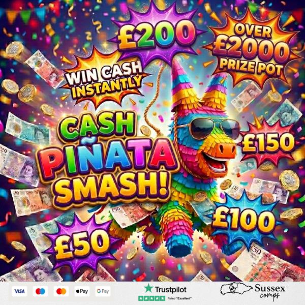 Cash Piñata Smash!