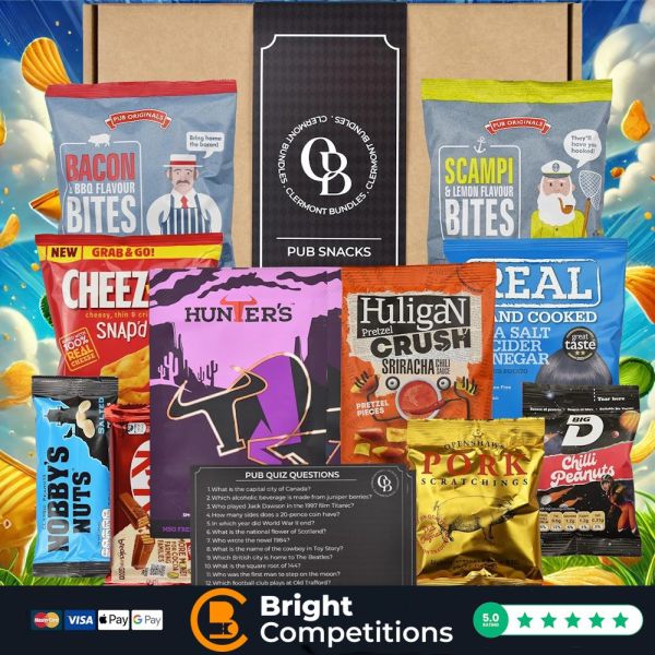 Pub Snacks Hamper Gift Set
