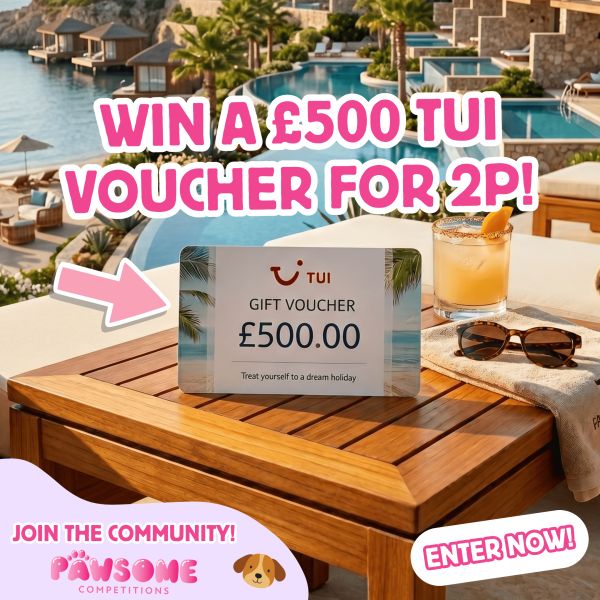 AUTODRAW – WIN A £500 TUI VOUCHER FOR 2P!