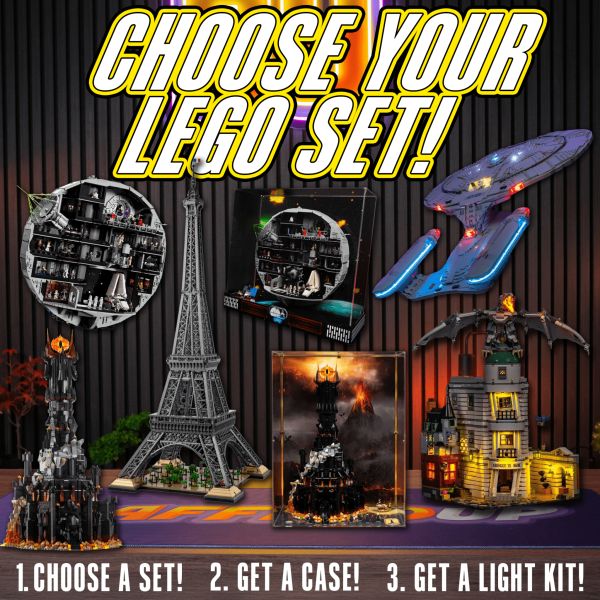 Win your Dream LEGO Set + Display Case & Light Kit | 280+ Inst Wins!