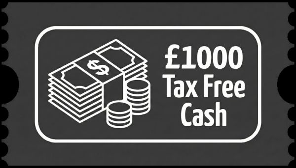 £1000 Prize Draw Ticket