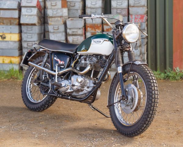 Win this 1970 Triumph Trophy 650 Desert Sled + £500