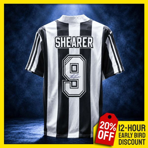 Alan Shearer Signed Newcastle Shirt!