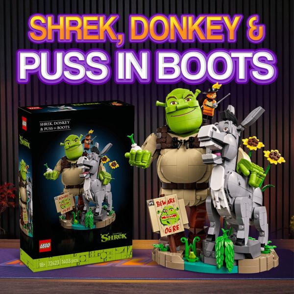 SHREK, DONKEY & PUSS IN BOOTS!