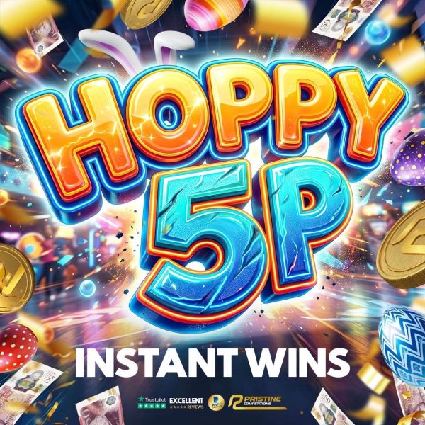 Hoppy 5’s Instant Wins – Over 750 Prizes