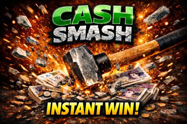 5p Cash Smash Instant Win!