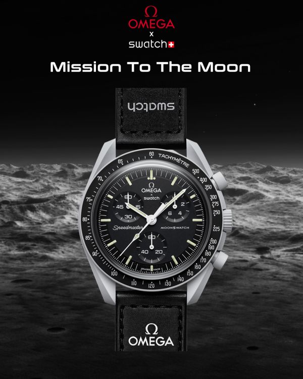 Omega x Swatch Mission to the Moon Watch