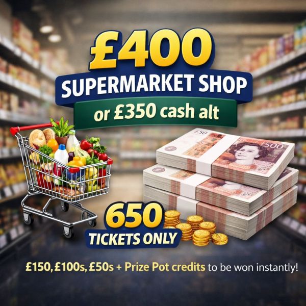 Win a £400 supermarket shop