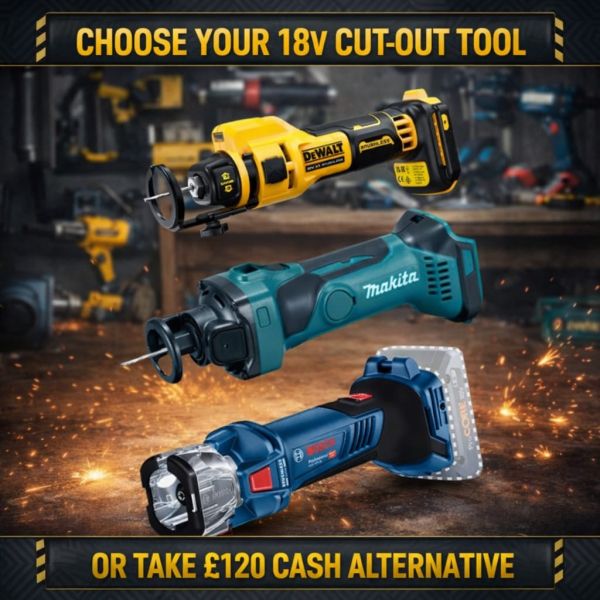 Choose Your Branded 18v Cut-Out Tool #2