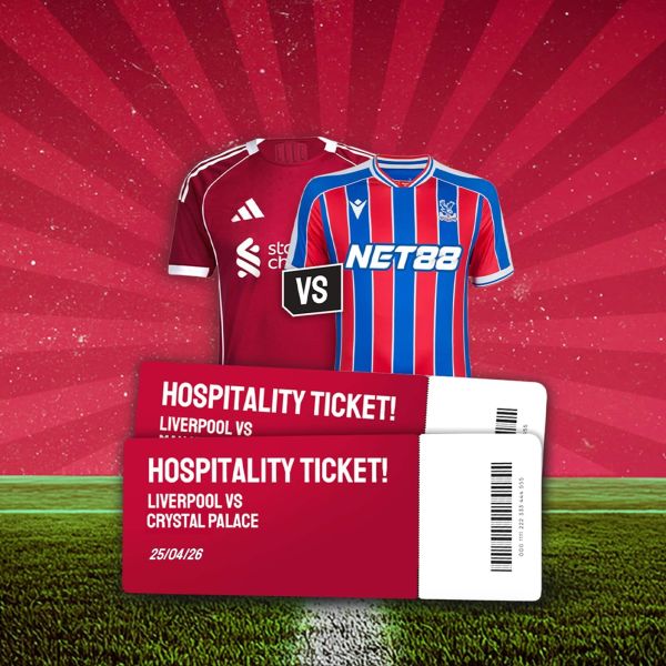 Liverpool Competition! Win 2x Hospitality Tickets to Liverpool vs Crystal Palace!
