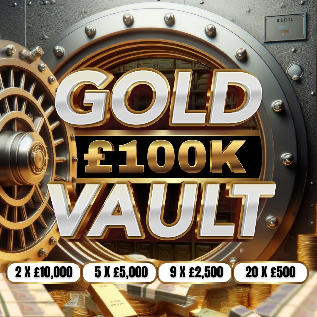 £100K Gold Vault Instant Wins – Win Every Time!