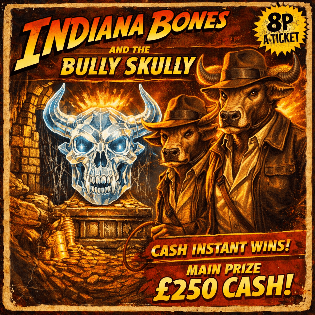 INDIANA BONES – WIN UP TO £750 INSTANTLY!
