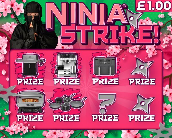 PRIZE EVERY TIME | NINJA STRIKE EDITION!