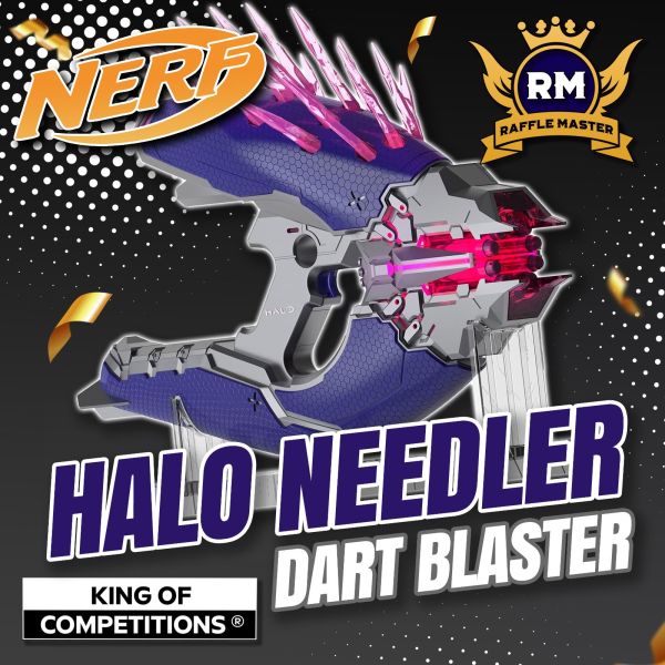 Penny Pinchers Nerf Halo Needler Dart Blaster Great For Kids Only 1p Per Entry