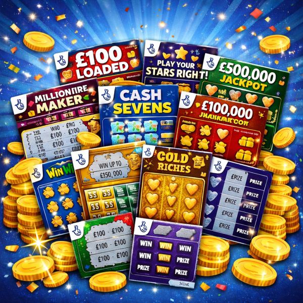£100 SCRATCHCARD BUNDLE!