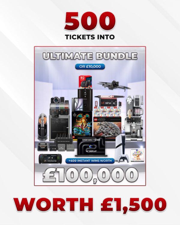 Win 500 Entries Into The Ultimate Bundle Competition