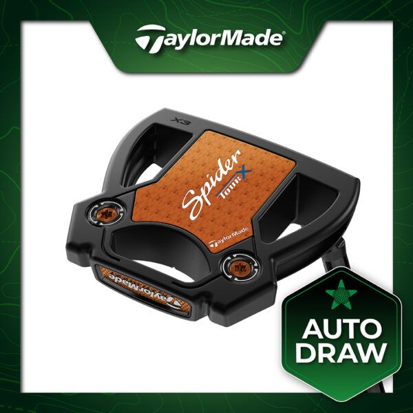 AUTO DRAW: WIN A TAYLORMADE SPIDER TOUR X BLACK PUTTER #12
