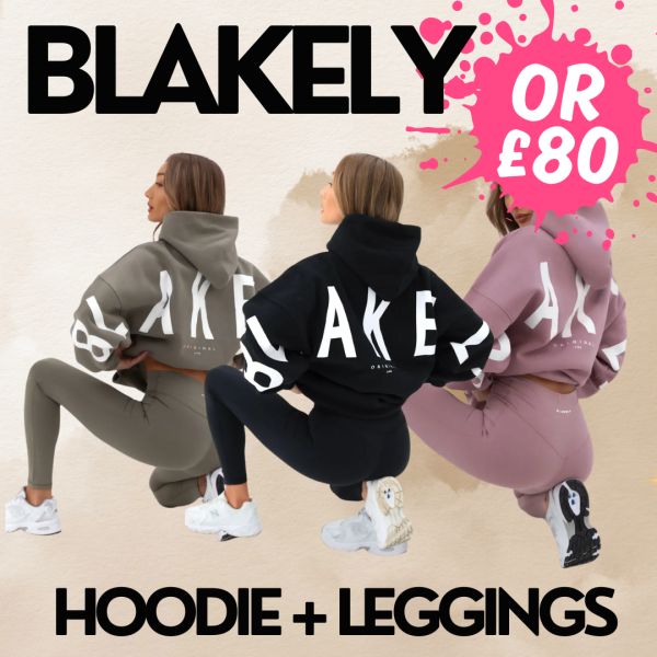 BLAKELY HOODIE & LEGGINGS SET OR £80 CASH!
