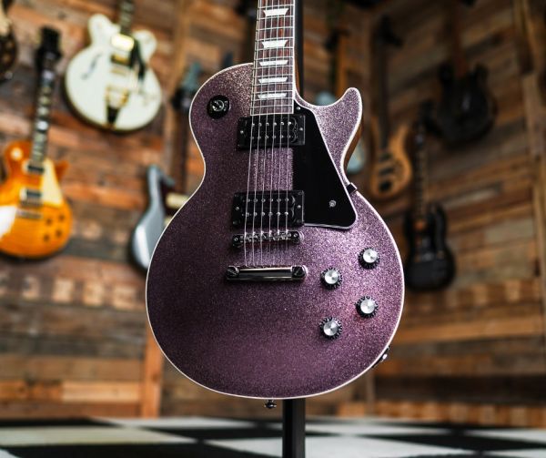 Gibson Mod Shop Les Paul Standard in Rose Gold Sparkle