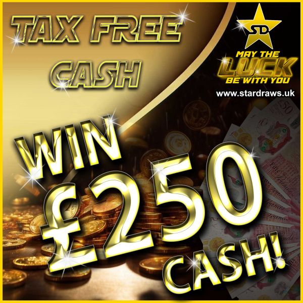 WK18 – Win Yourself £250 TAX-FREE CASH PRIZE! (Odds:1:150)