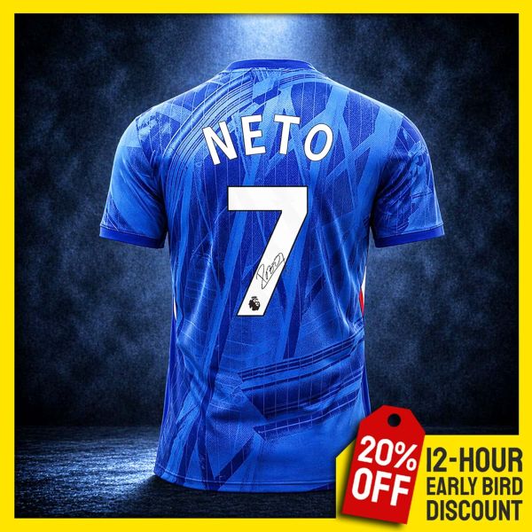 Pedro Neto Signed Chelsea Shirt!