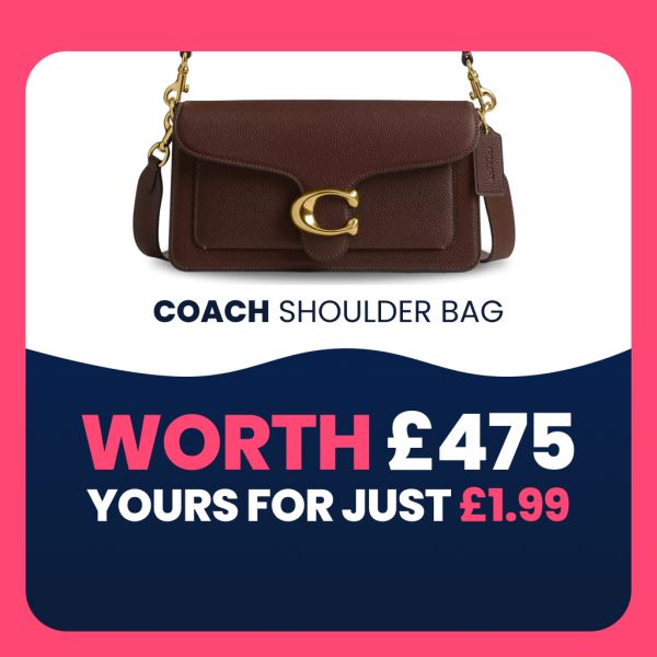 Timeless, Elevated – The Coach Tabby worth £475!